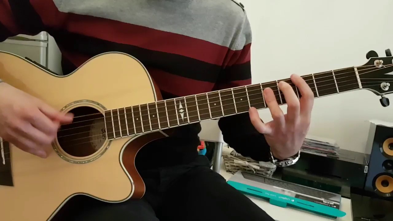 Jovanotti Punto cover accordi chitarra acustica tutorial (How to play