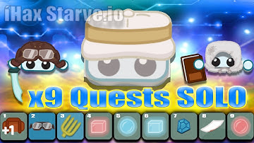 Starve.io - 9 Quests (solo)