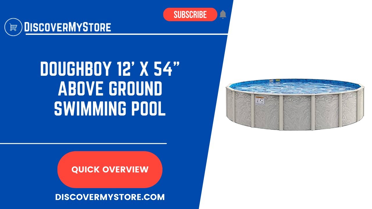 Doughboy 12' x 54" Above Ground Swimming Pool