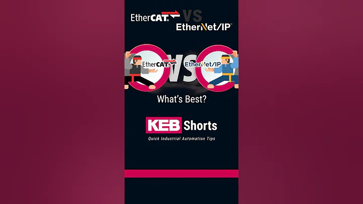 What's the difference? EtherCAT vs EthernetIP | KEB #shorts