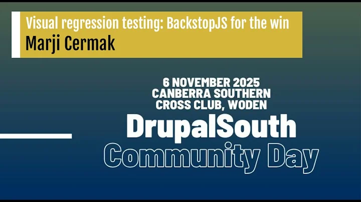 Visual regression testing: BackstopJS for the win - Marji Cermak