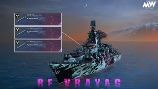 MODERN WARSHIPS:-RF VRAYAG using 3x Df12☢️And 6xRIM-162D Air defence TDM gameplay#modernwarships