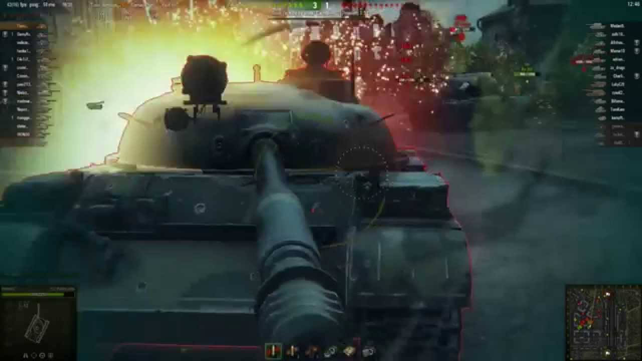 World of Tanks T57 Heavy 5.5k damage - YouTube