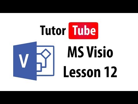 MS Visio Tutorial - Lesson 12 - Re-Layout Page