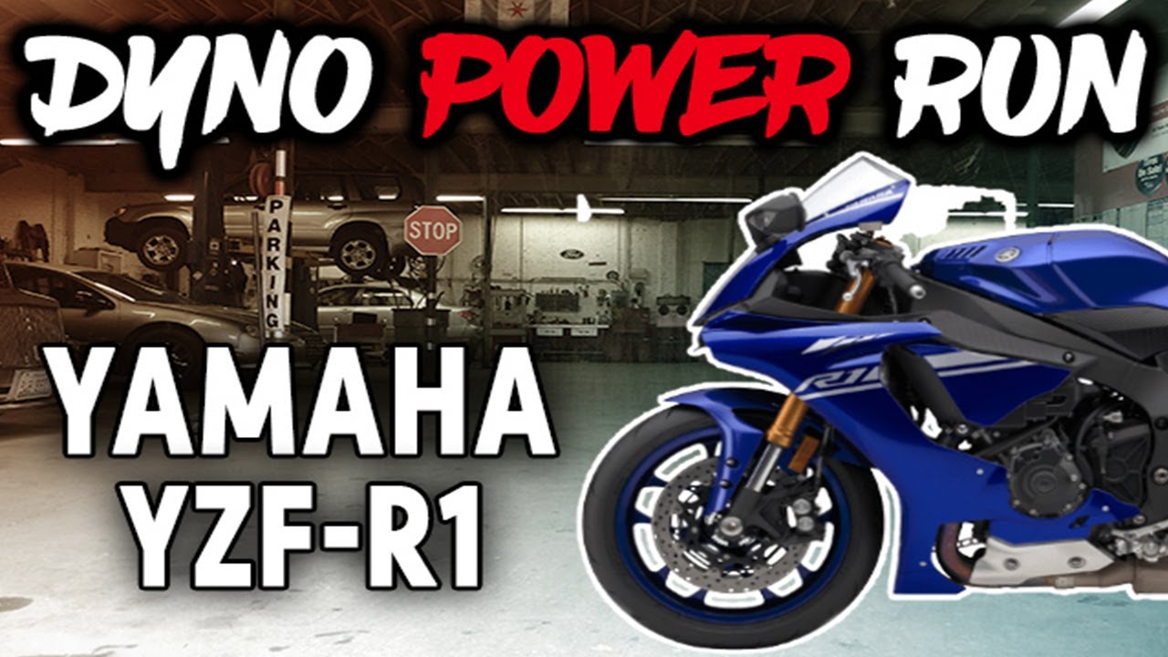 Yamaha YZF-R1 dyno test - YouTube