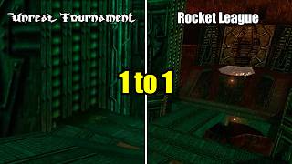 I converted Hall Of Giants from UT99 to Rocket League