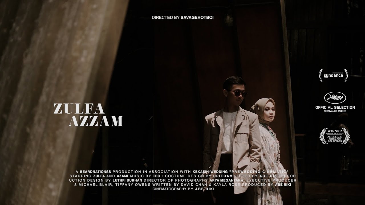 Cinematic Prewedding Film of zulfa & azam | Sony a7c + Samyang 24 mm f ...