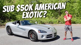 Dodge Viper | Best American Exotic Car Under $50k?