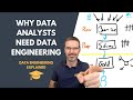 Why Data Analysts Need Data Engineering - Data Engineering Explained 🎓