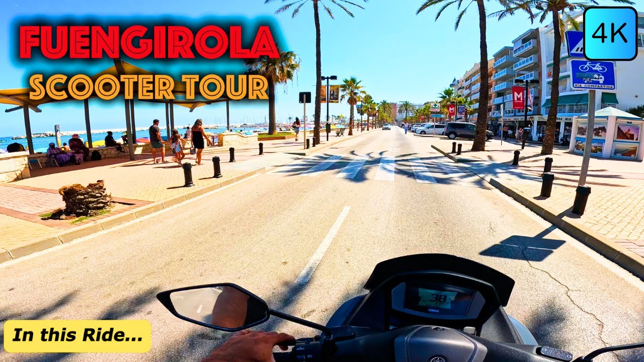 Fuengirola Spain 🇪🇸 4K Tour Beach & Town Summer 2025