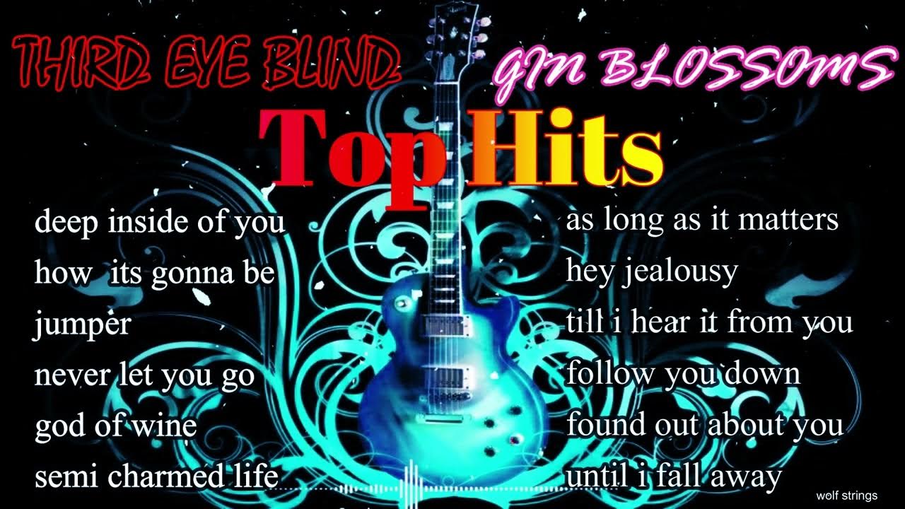 THIRD EYE BLIND BEST SONGS COLLECTION || GIN BLOSSOMS BEST SONGS