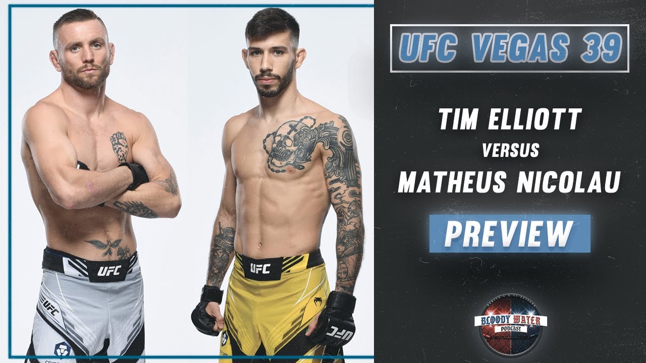 TIM ELLIOTT vs MATHEUS NICOLAU PREVIEW | 