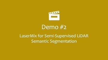 LaserMix for Semi-Supervised LiDAR Semantic Segmentation (Demo 2)