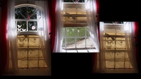 TopDown/Bottom-up Roman Shades