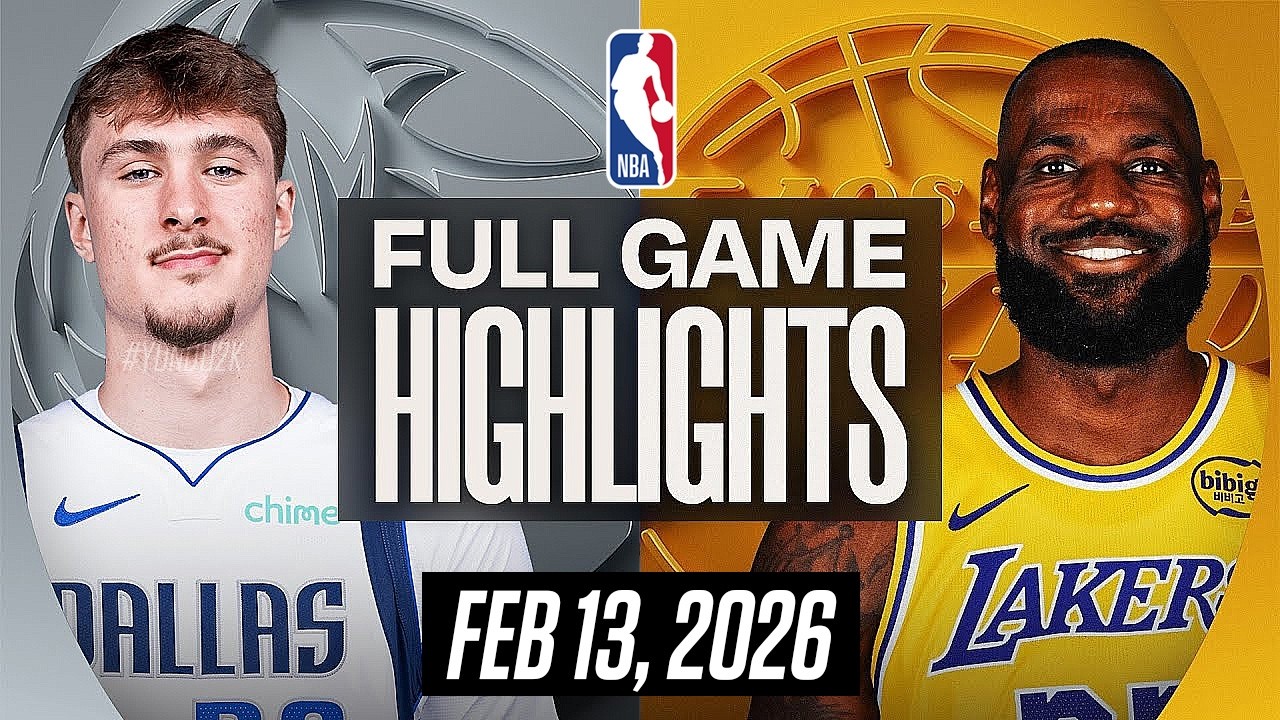 MAVERICKS vs LAKERS FULL GAME HIGHLIGHTS FEBRUARY 13, 2026 NBA HIGHLIGHTS TODAY | NBA 2K26 GAMEPLAY