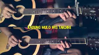 Bisane mung nyawang - cover gitar akustik