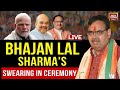 Bhajan lal sharma swearingin ceremony live rajasthan cm bhajan lal sharma oath taking ceremony