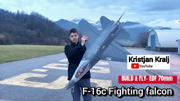 How to make RC F-16 JET 70mm EDF