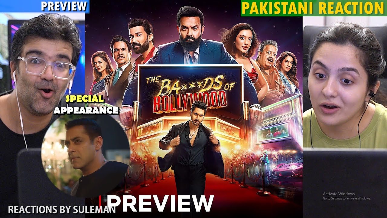 Pakistani Couple Reacts To The Ba***ds Of Bollywood Preview | Bobby Deol | Lakshya | Raghav | Sahher