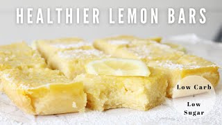Lemon Bars | Healthier Summer Recipes | Gluten Free Desserts | Easy &amp; Healthy Summer Desserts