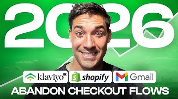 The NEW Way To Create High Converting Abandoned Checkout Flows in 2026