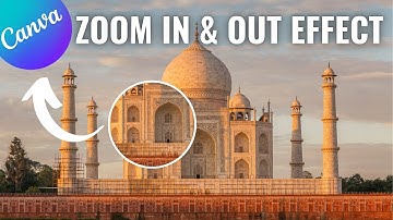 Zoom In & Zoom Out Animation in Canva | Easy Tutorial for Beginners (2025) #zoomeffect #canva #yt