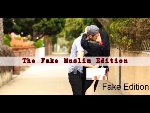 Kissing Prank - Muslim Edition Muslims Prank is Fake...