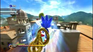 Sonic Unleashed - Rooftop Run Day: 1000 Rings Challenge [Xbox Series X, 60fps]