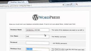 Learning Wordpress - 01 Installation