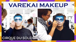 VAREKAI Aerial Straps Artists Makeup Application by Cirque du Soleil | Cirque du Soleil