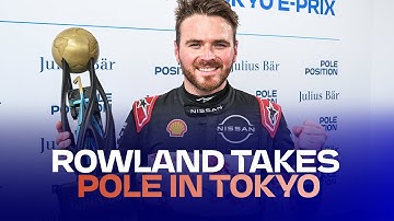 The FASTEST LAP around the Tokyo E-Prix track | Oliver Rowland