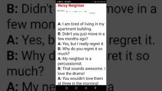 Noisy Neighbor Conversation - محادثة جار ضوضائي #LearnEnglish