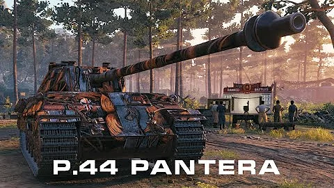 World of Tanks - P.44 Pantera - Italian Medium - Ace Tanker Gameplay