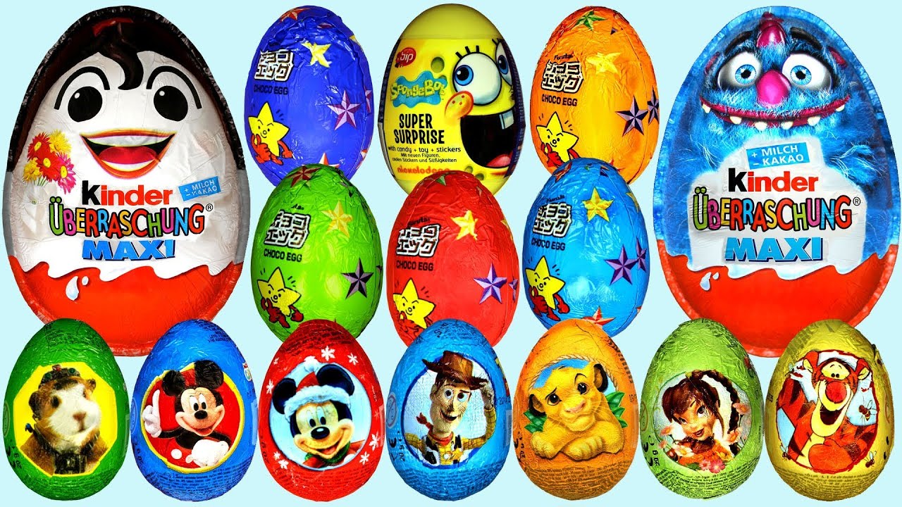 Surprise Eggs Kinder Surprise Cars Surprise Eggs Kinder Surprise Cars