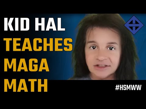 Kid Hal explains inflation math to the MAGA GOP