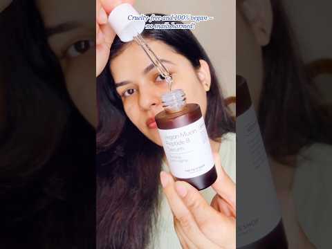 Wait No Snails But Peptides Too This Vegan Serum Is WILD Viralshorts Shortsfeed Viral 