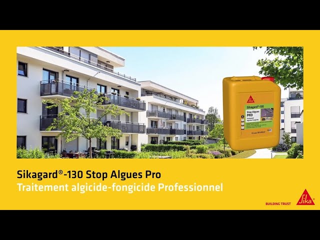 Traiter, Sikagard®-130 Stop Algues Pro - YouTube