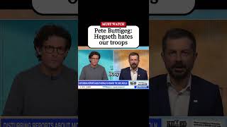 BREAKING: Pete Buttigieg blasts Hegseth for disregarding American troops' well-being.