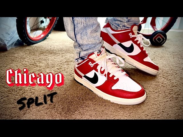 Nike Sb Dunk low “CHICAGO SPLIT” 😎 Review +OnFeet