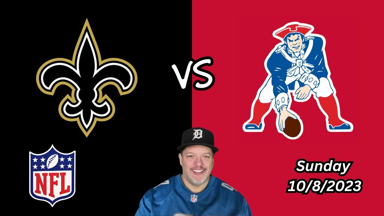 Saints Patriots Sunday 10/8/23 NFL Picks and Predictions Picks