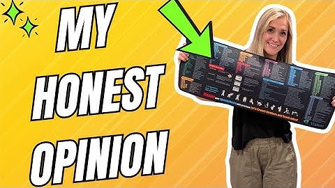 Honest Review of the Excel Cheat Sheet Mouse pad 🤣