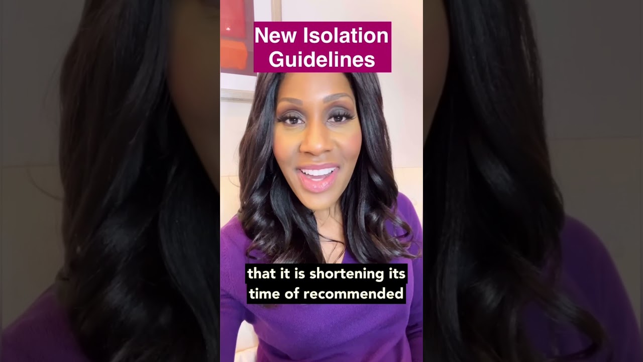 CDC Shortens COVID Isolation Guidelines. Doctor Explains. 🌟#shorts🌟 ...