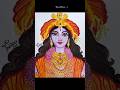 From pencil sketch to coloured art 🎨✨ Jai shree Krishna 🙏 #art #artshorts #painting #artvideo