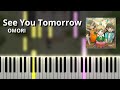 See You Tomorrow - OMORI OST (Piano Tutorial)