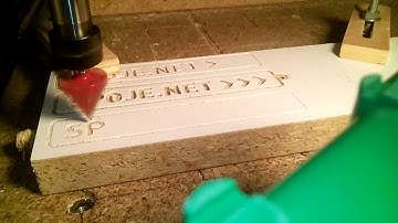 eShapeoko V-Carving using F-Engrave