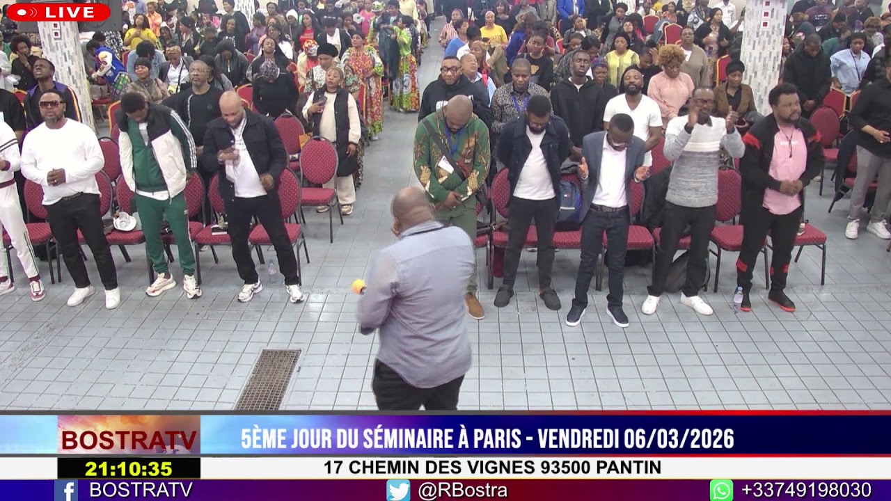5ÈME JOUR DU SÉMINAIRE À PARIS - VENDREDI 06/03/2026