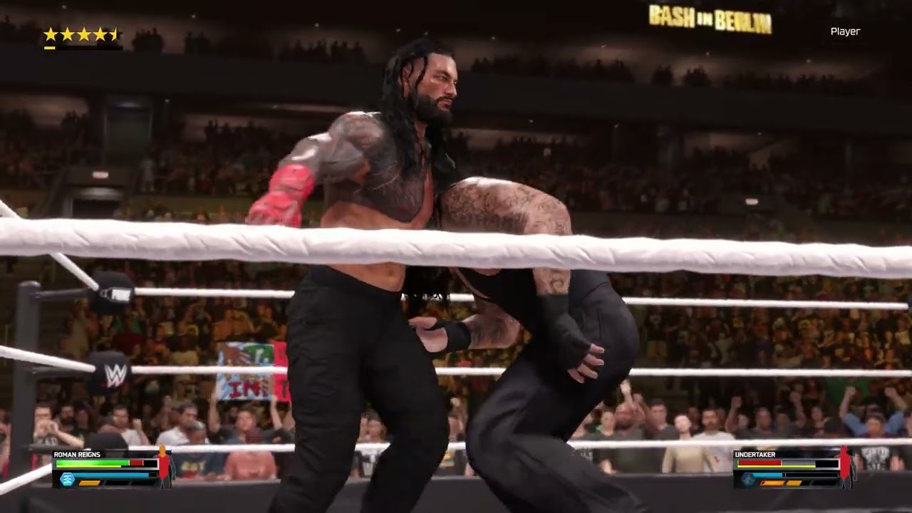 Roman Reigns vs The Undertaker | Casket Match | WWE 2K25 #wwe2k25 #wwe #wrestling