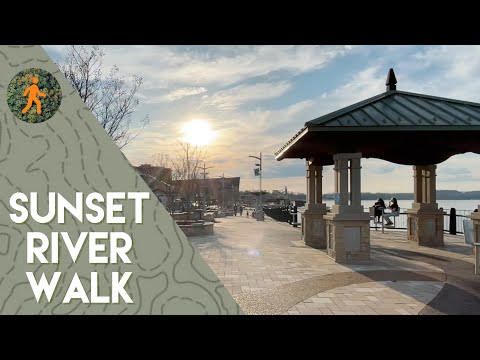 Exploring Owensboro, Kentucky Waterfront at Sunset