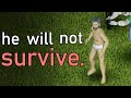My project zomboid character has a 0 chance of survival
