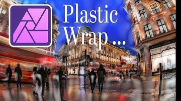Affinity Photo : Plastic Wrap (Photoshop) Filter Effect How To Tutorial